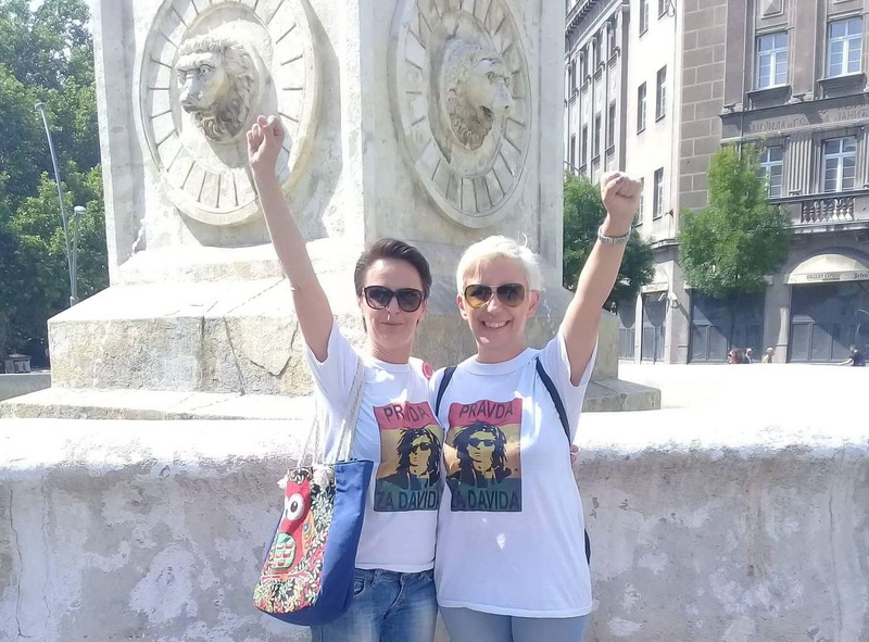 25.07.2018. Aktivistkinje Pravde za Davida