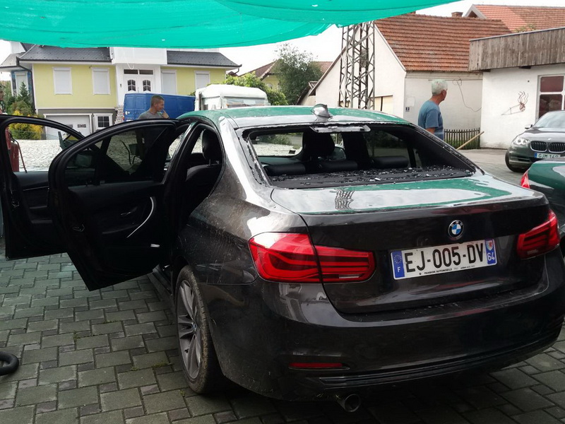 Slika 5 Štete na automobilima