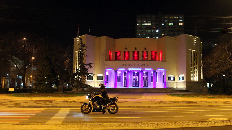 Curfew policijski cas in Nis 06