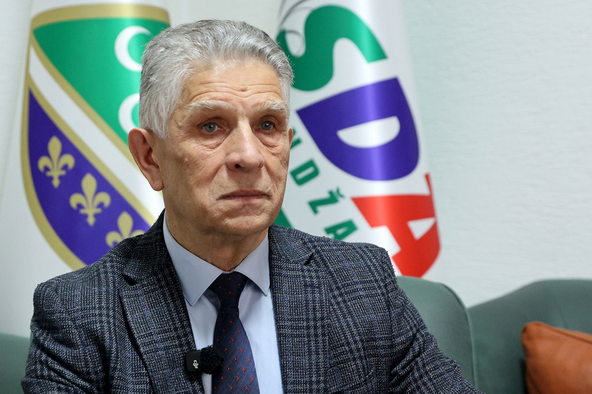Sulejman Ugljanin, President of the SDA Sandžak party