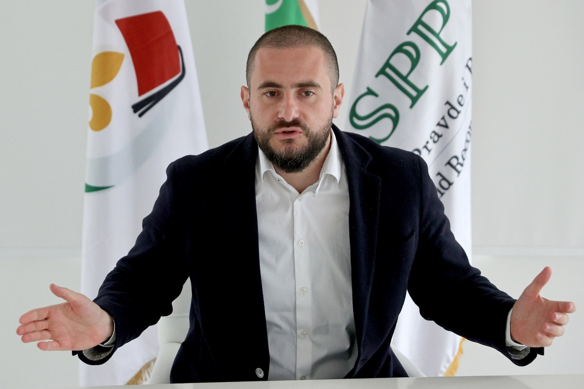 Usame Zukorlić, President of the Party of Justice and Reconciliation from Novi Pazar