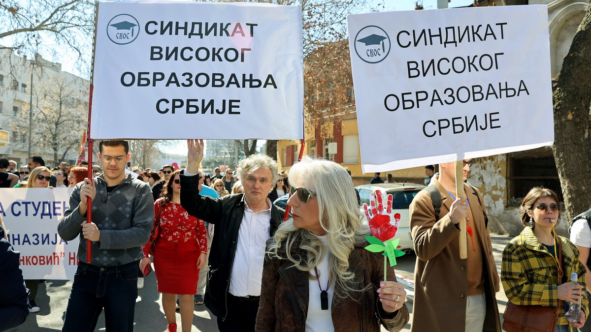Protest prosvetni radnici Nis 2
