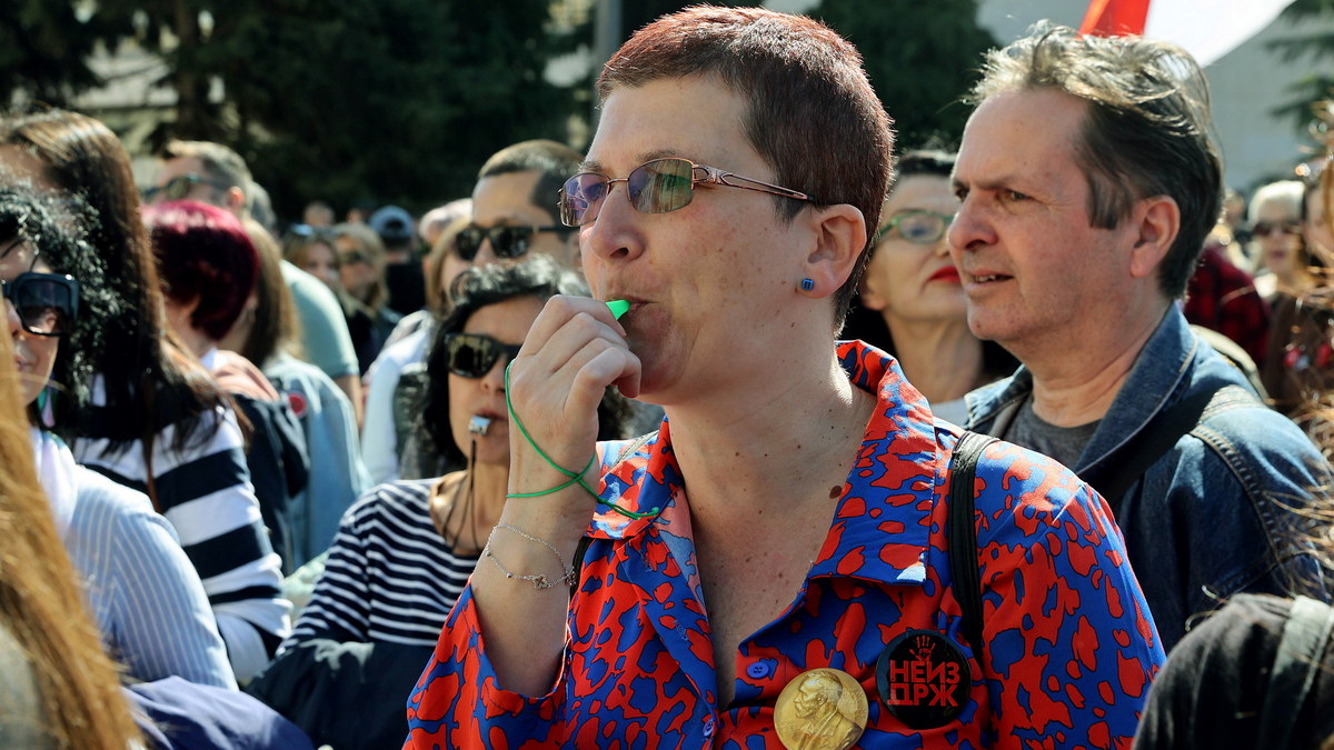 Protest prosvetni radnici Nis 7