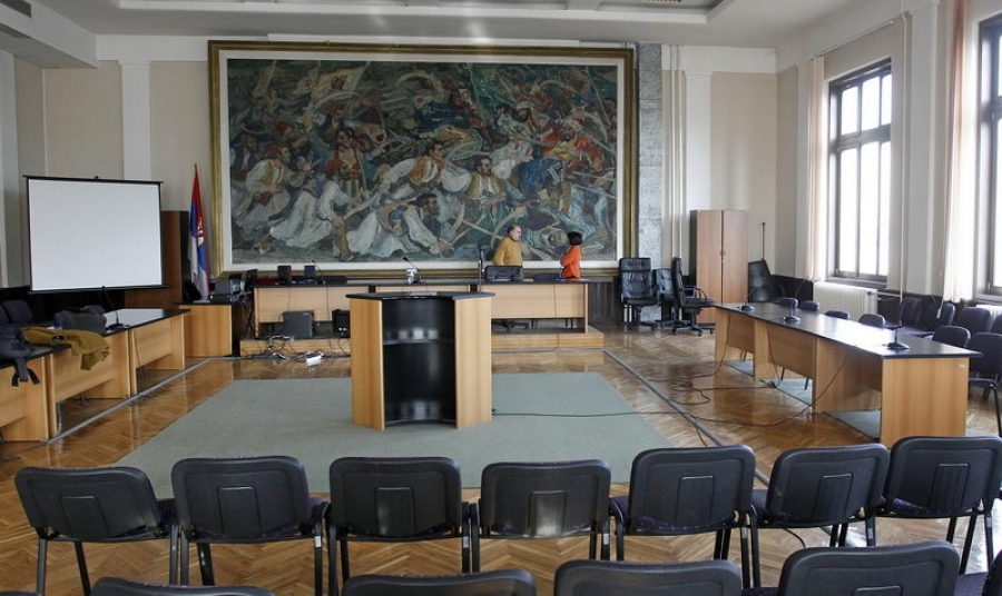Najveća slika u Nišu ne nalazi se u galeriji, već u sudnici