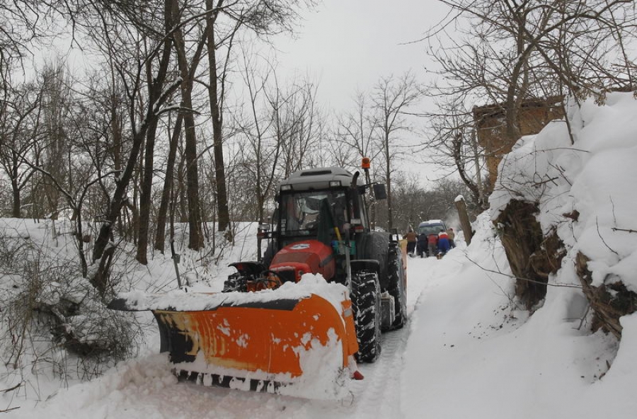 Šest dana borbe sa snegom žitelja i putara u Zaplanju
