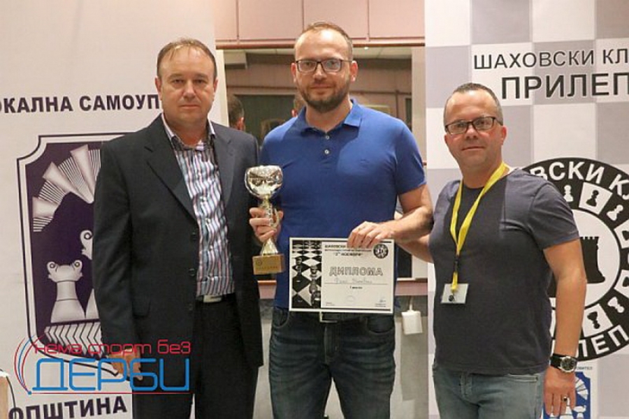 Филип Панчевски триумфираше на Меѓународниот отворен турнир во забрзан шах