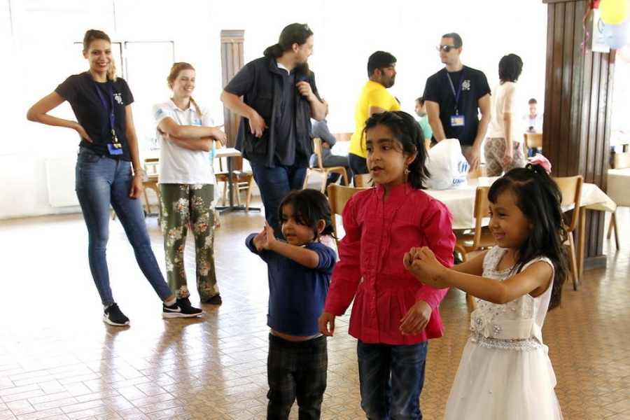 Migranti u “Divljani” obeležili Ramazanski bajram