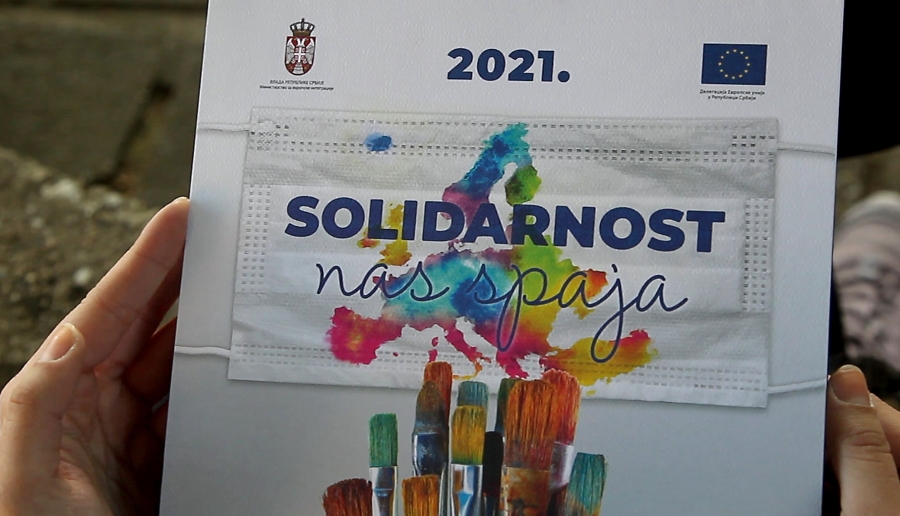 Dve Nišlijke u kalendaru solidarnosti