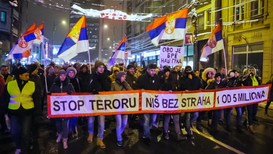Nišlije ponovo na ulici: Održan prvi protest ’’1 od 5 miliona’’