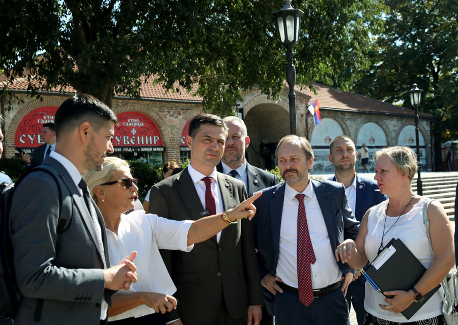 Ministarka za evropske integracije i ambasador Evropske unije obišli Nišku tvrđavu
