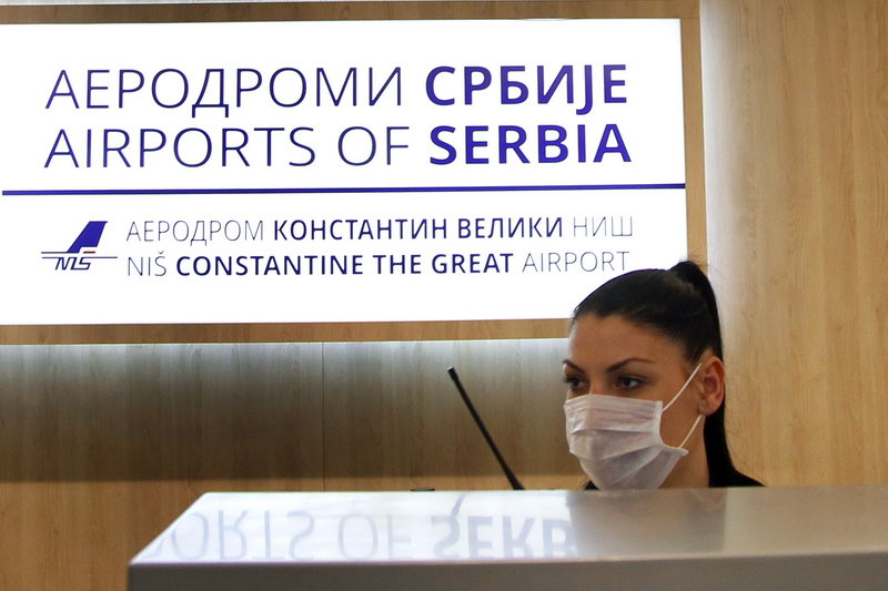 Korona virus aerodrom Nis 7