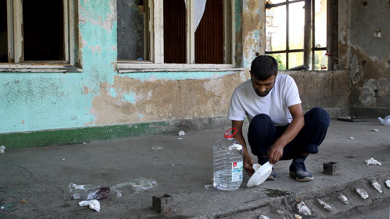 Migranti Banja Koviljaca 05