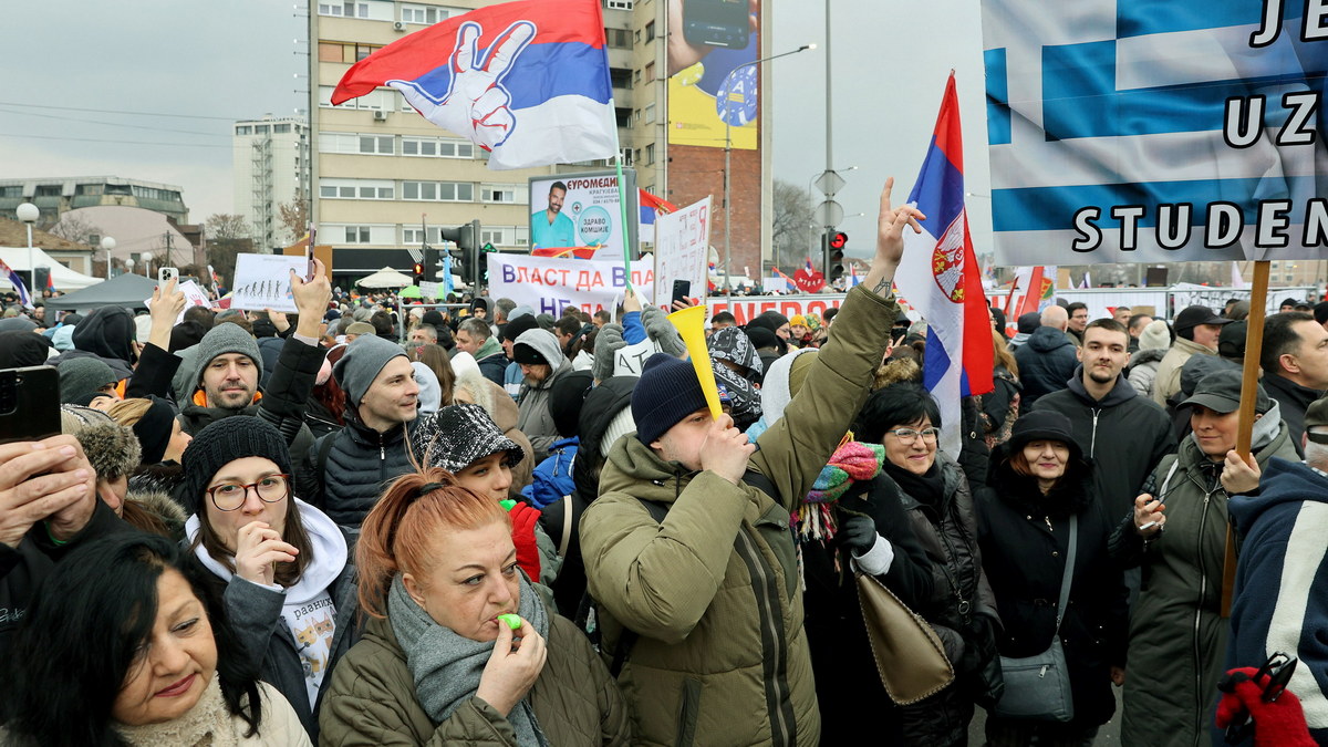 Protest studenti sretenje Kragujevac