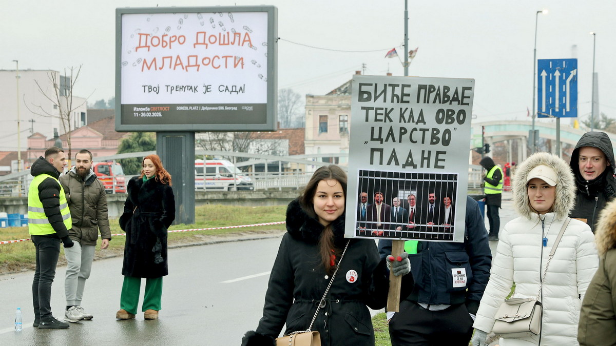 Protest studenti sretenje Kragujevac 08