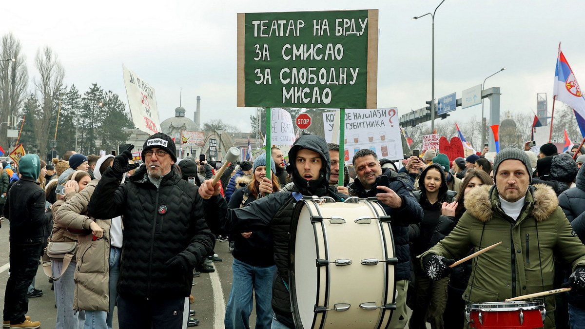 Protest studenti sretenje Kragujevac 11