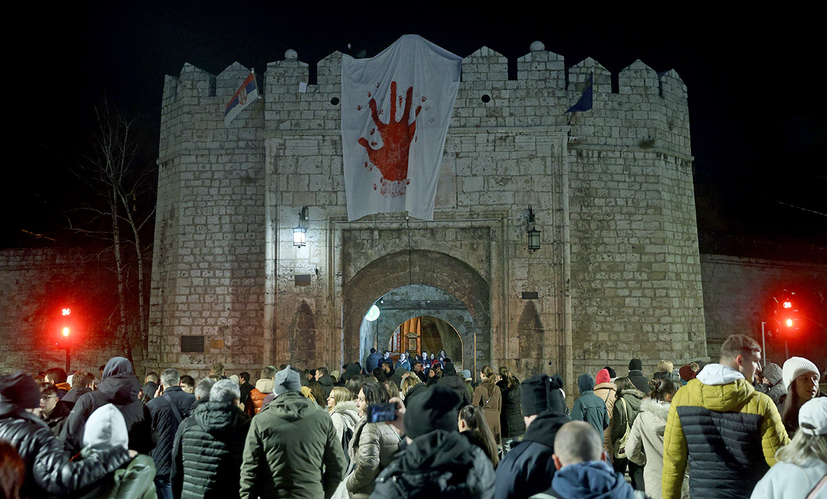 Protest studenti 22 12 1