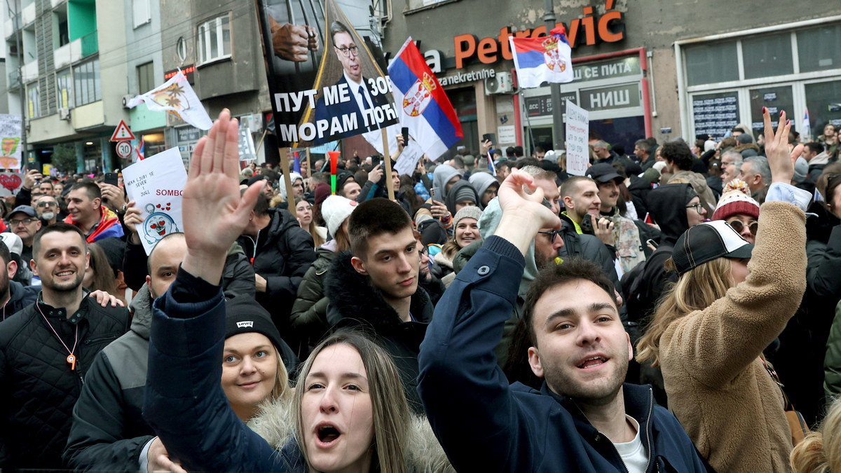 Protest studenti Nis 01 Mart 03