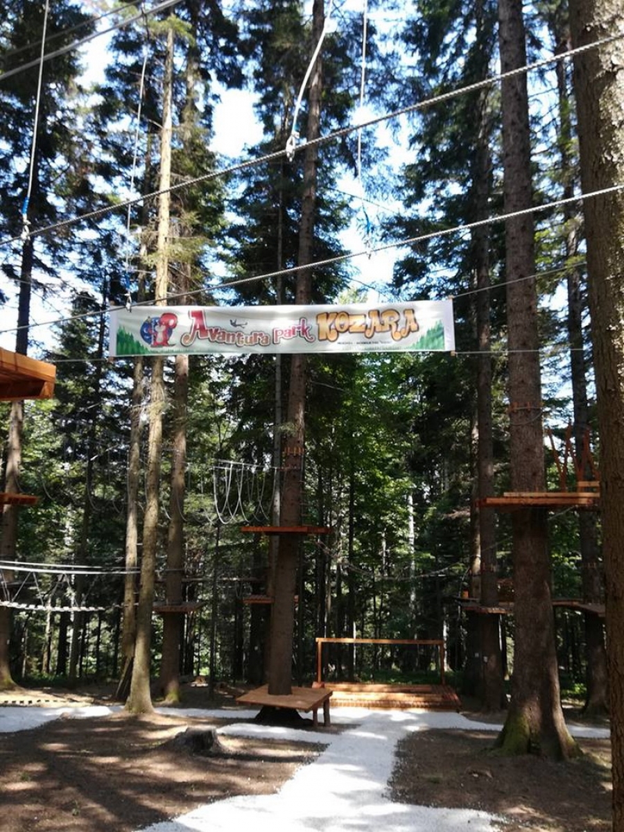 Otvoren novi Avantura park na Kozari