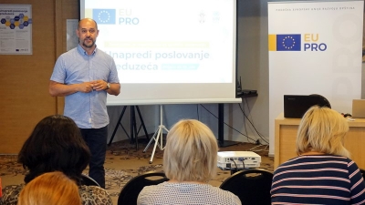 EU PRO  predstavio u Ni&scaron;u javni poziv &bdquo;Unapredi poslovanje preduzeća&ldquo;