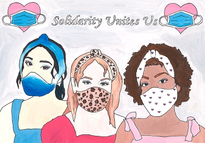 Ni&scaron;lijke Teodora Matija&scaron; i Katarina Stojanović osvojile nagrade na likovnom konkursu &bdquo;Solidarnost nas spaja&ldquo;