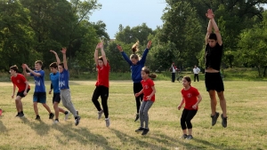 Plivanje na suvom i boks bez partnera